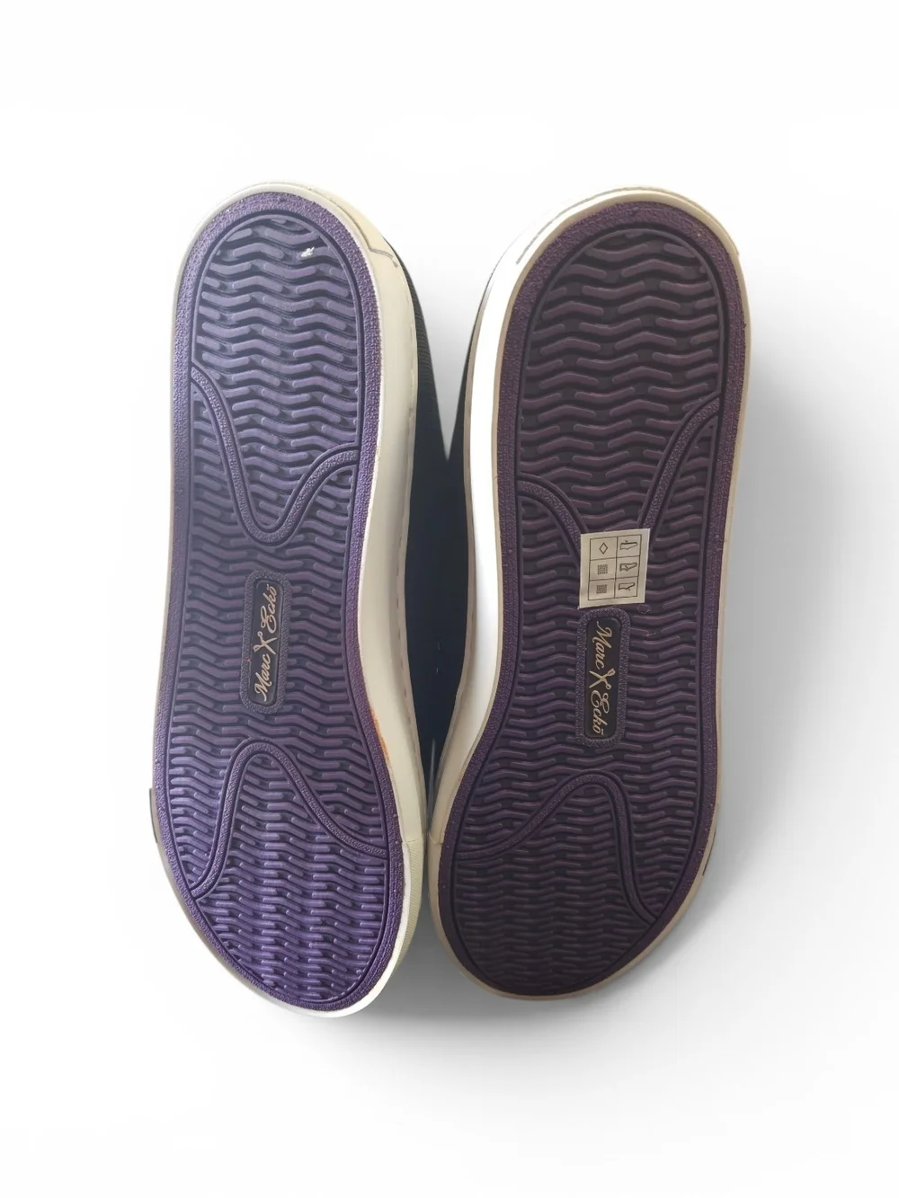 Marc Ecko Black Sneaker with White Logo